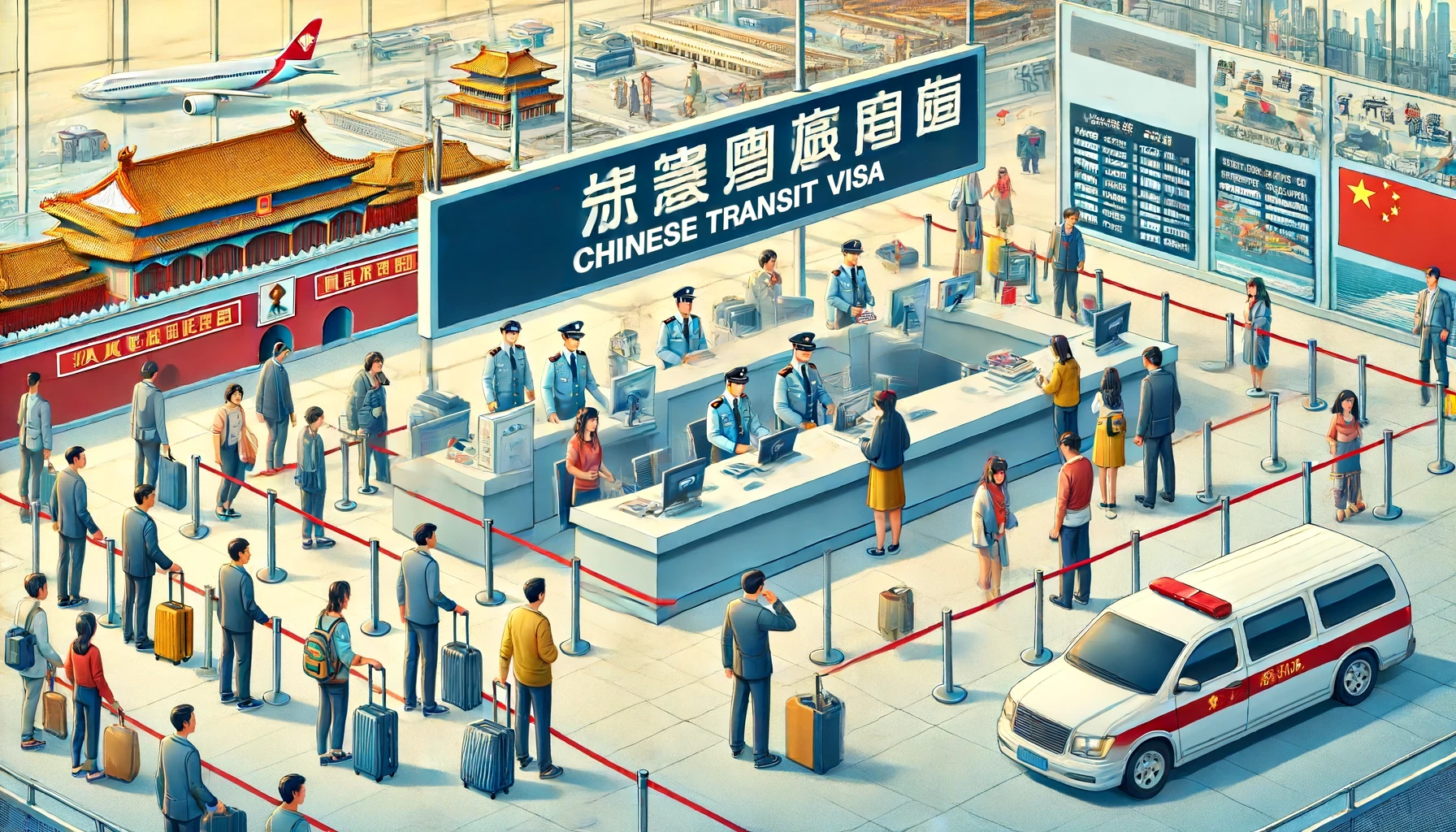 144hodinová tranzitní víza v Číně – zjednodušení vstupu pro turisty a obchodníky